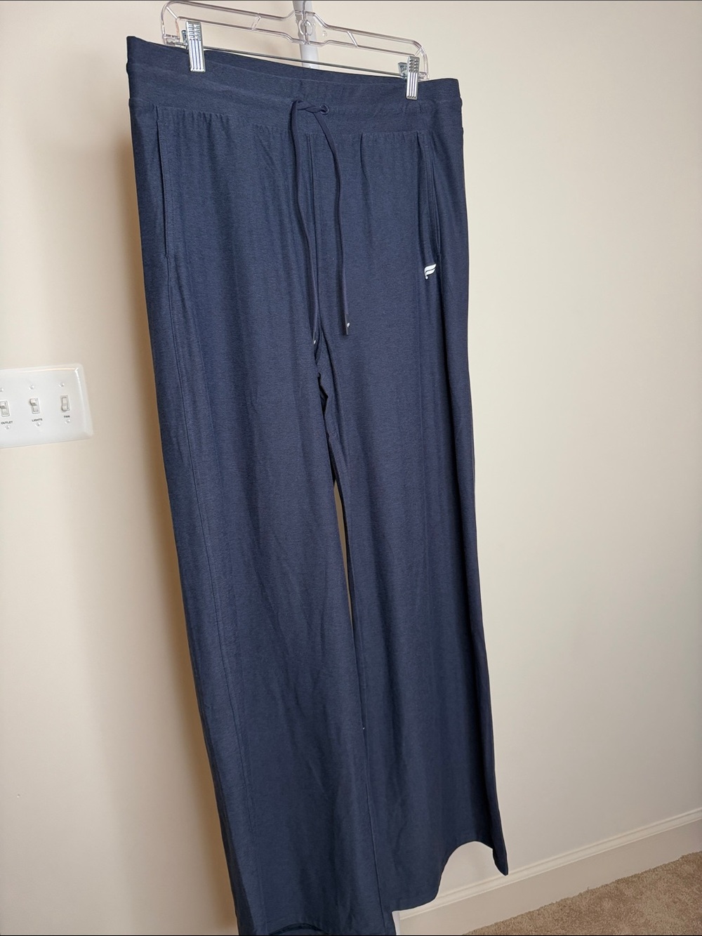 Fabletics Navy Wide-Leg Lounge Pants